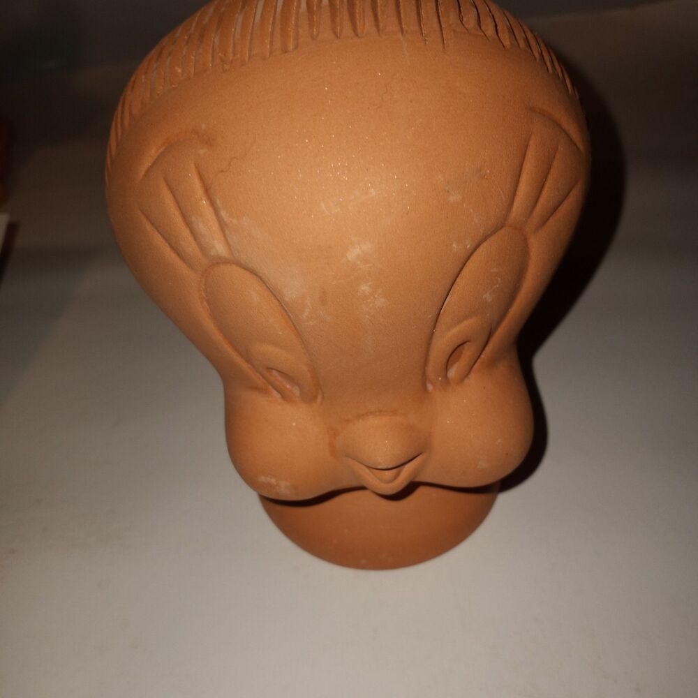 Tweety Bird Chia Pet, Planter With Seeds, Instructions And Hologram No Box